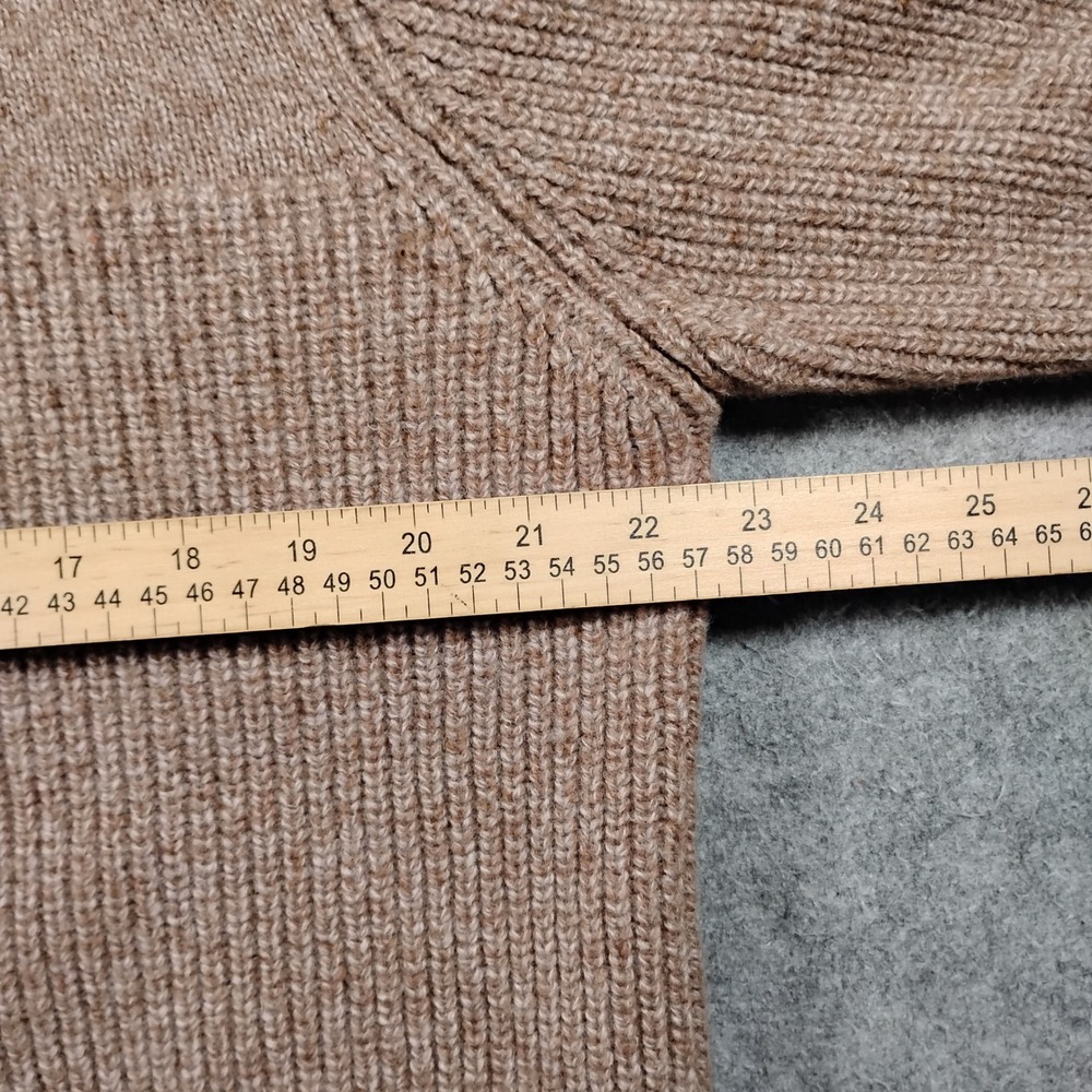 L.L. Bean Men's Waterfowl 100% Merino Lambswool 1/4 Zip Pullover Sweater M Reg - Picture 6 of 11